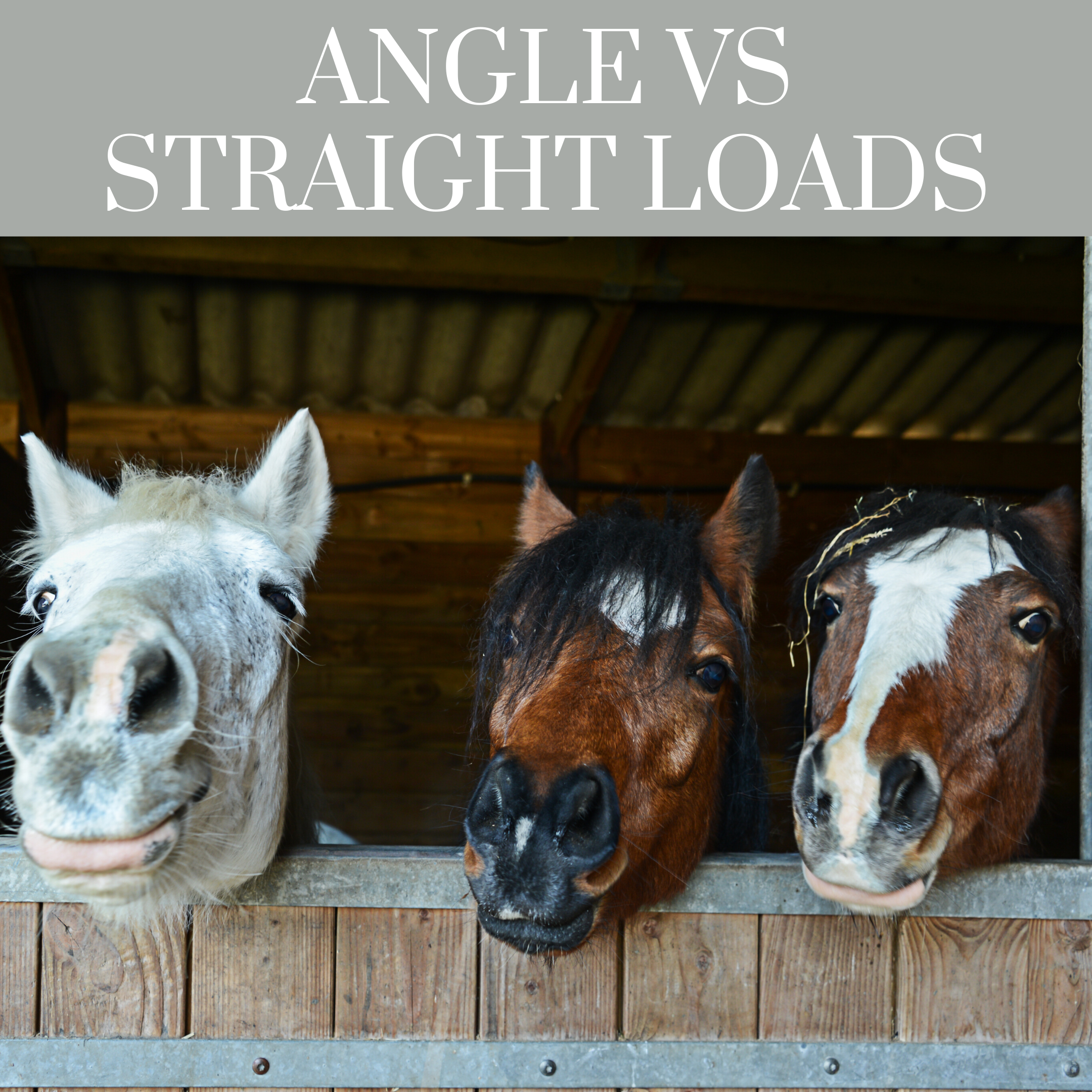 Angle floats VS Straight Loads