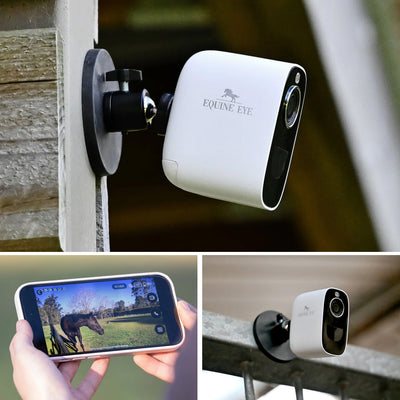 The Equine Eye Vision 4G Camera for horse health monitoring